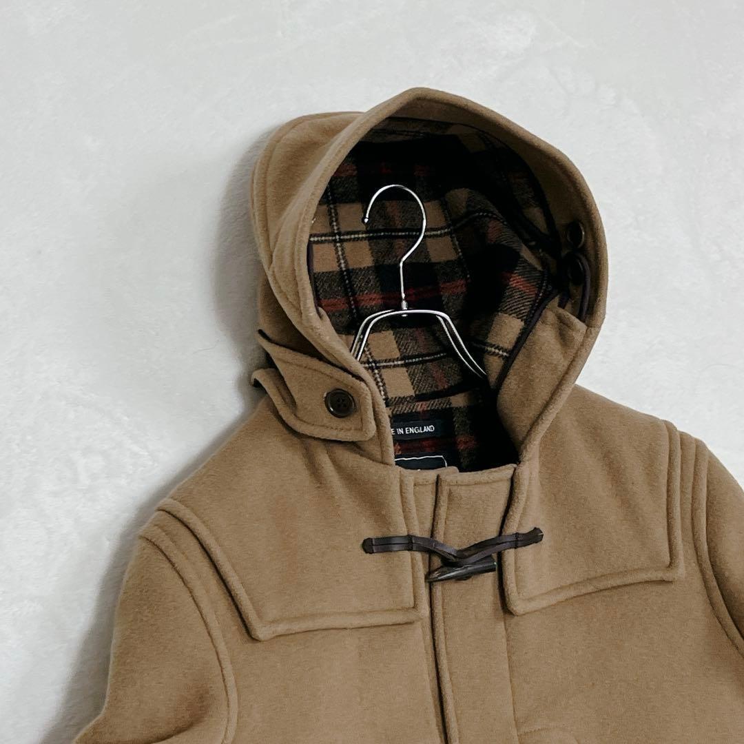 『グローバーオール gloverall』ダッフルコート キャメル 英国製 トグル