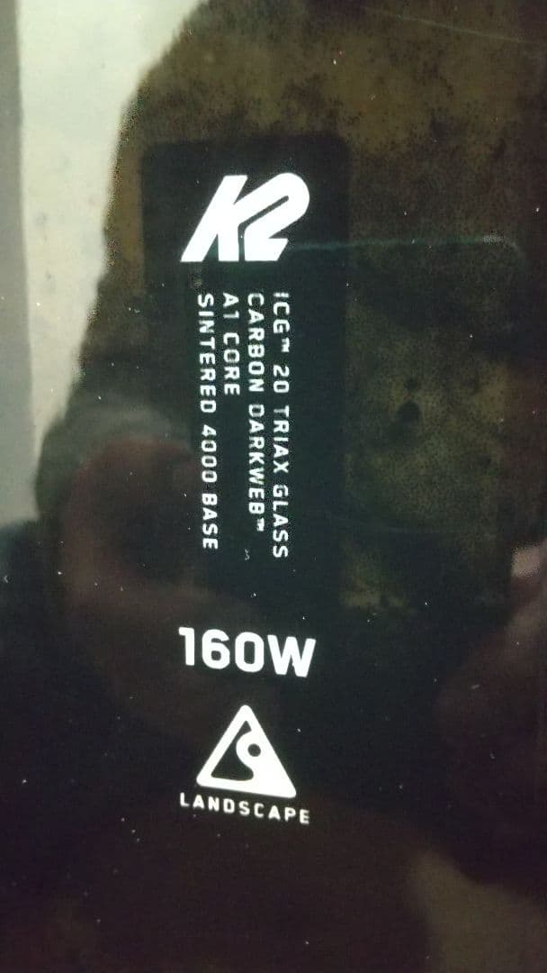 スノーボード k2 MANIFEST JP 160W 160cm