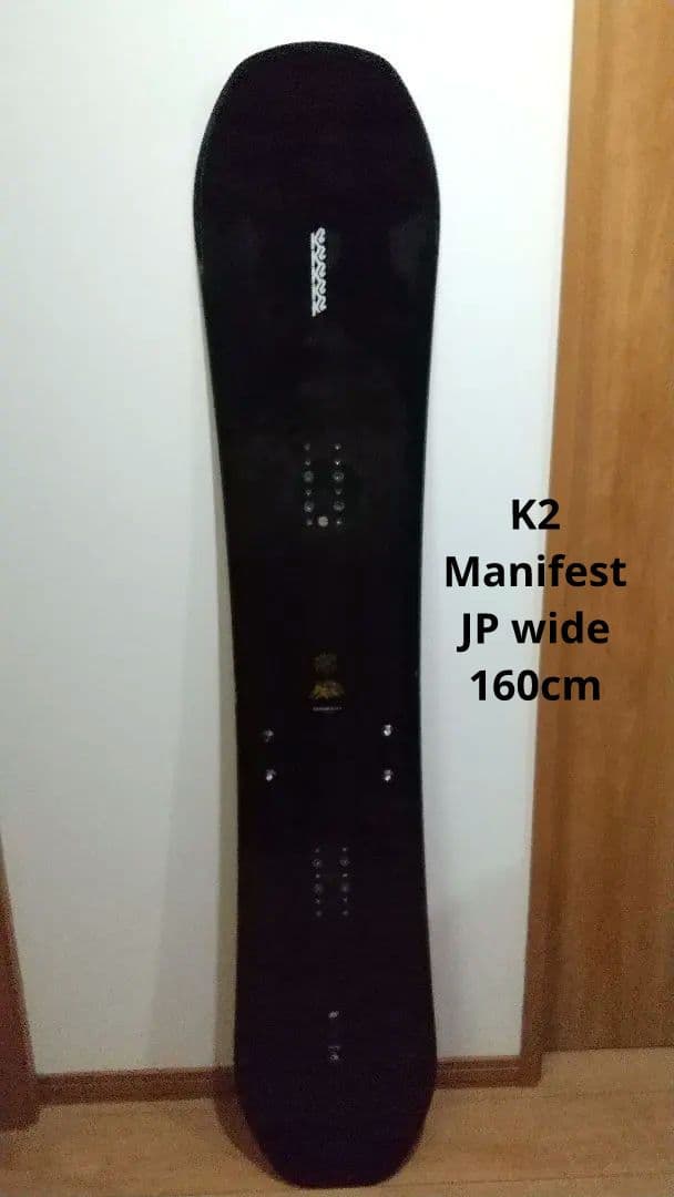 スノーボード k2 MANIFEST JP 160W 160cm