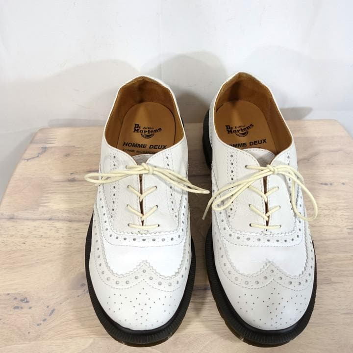 ●未使用●コムデギャルソンオムドゥ　マーチンコラボ　フルブローグシューズ