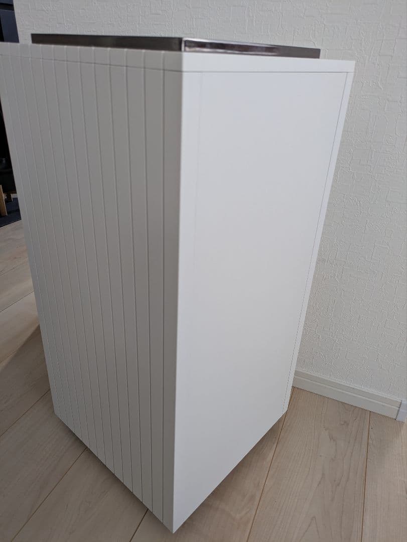 ◎ZitA SQUARE　ホワイト　キャスター付き