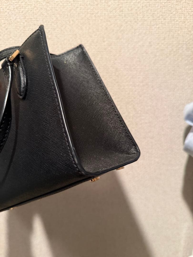 Tory Burch ハンドバック　エマーソン　マイクロ　サッチェル　BLACK