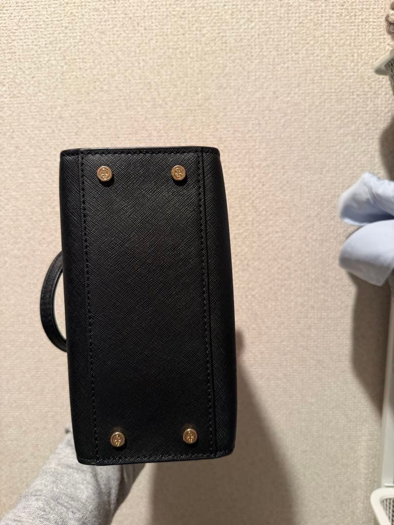 Tory Burch ハンドバック　エマーソン　マイクロ　サッチェル　BLACK