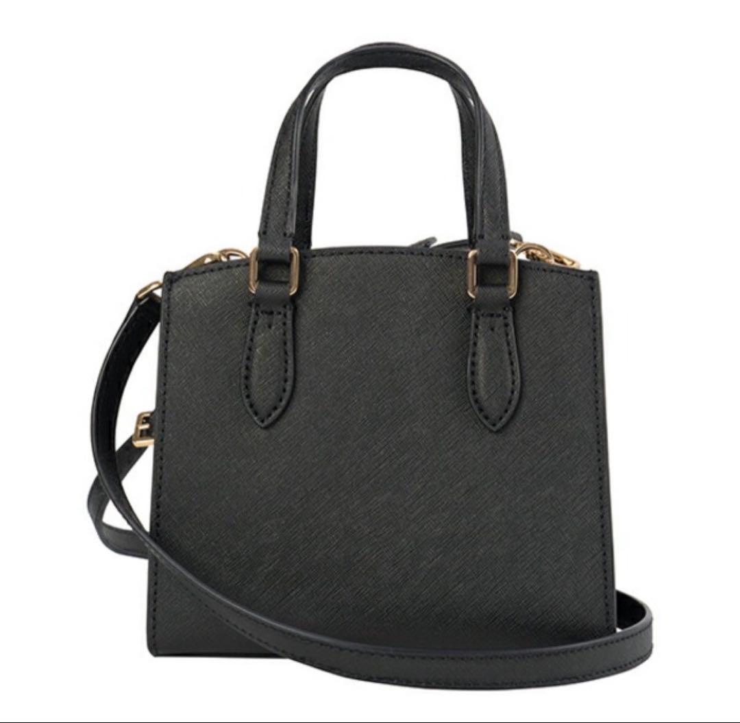 Tory Burch ハンドバック　エマーソン　マイクロ　サッチェル　BLACK