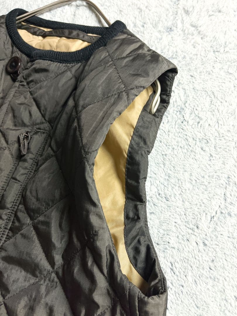 【45R】45rpm キルティングベスト クルーネック