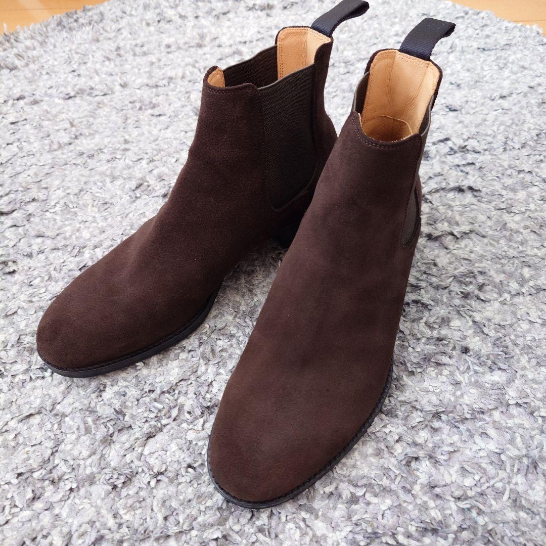 UNITED ARROWS スエード サイドゴアブーツ US7 25cm