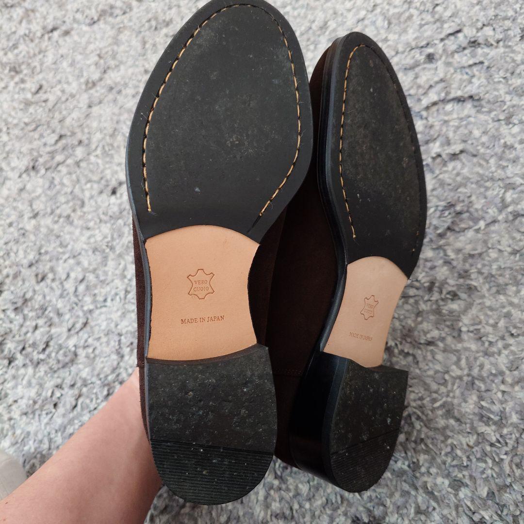 UNITED ARROWS スエード サイドゴアブーツ US7 25cm