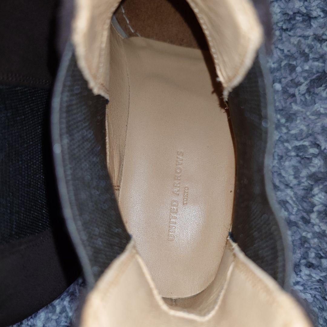 UNITED ARROWS スエード サイドゴアブーツ US7 25cm