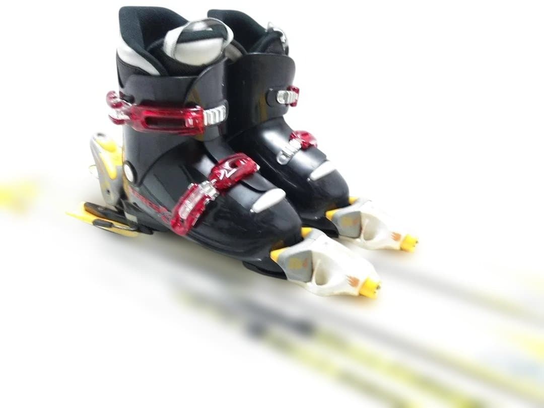 キッズジュニアスキー4点セット カザマ100cm ブーツ XERES 23cm