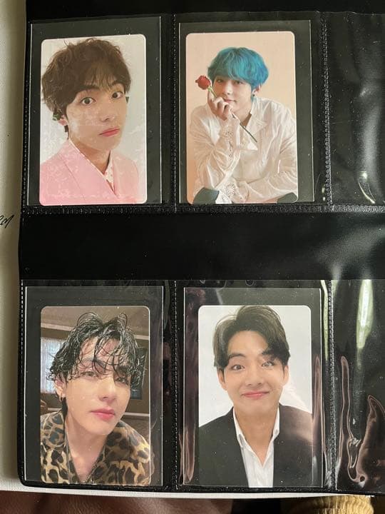 bts テヒョン　トレカ　公式セット