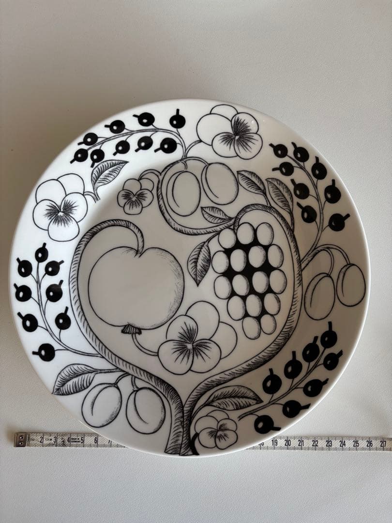 アラビア パラティッシ ブラック 25cm 4枚セット