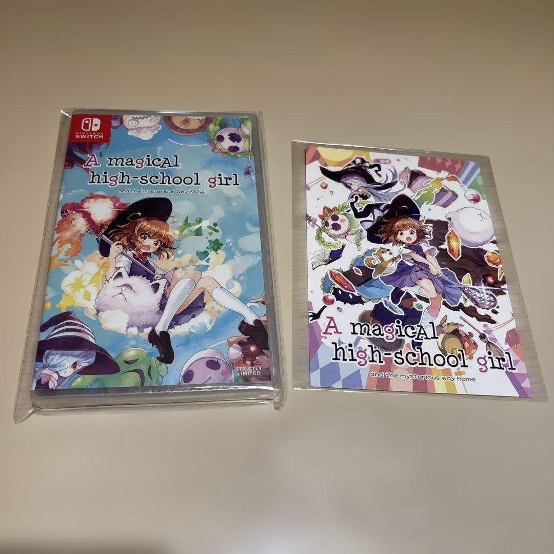 最終値下げ 新品未開封 魔法の女子高生 希少 日本未発売 ポストカード