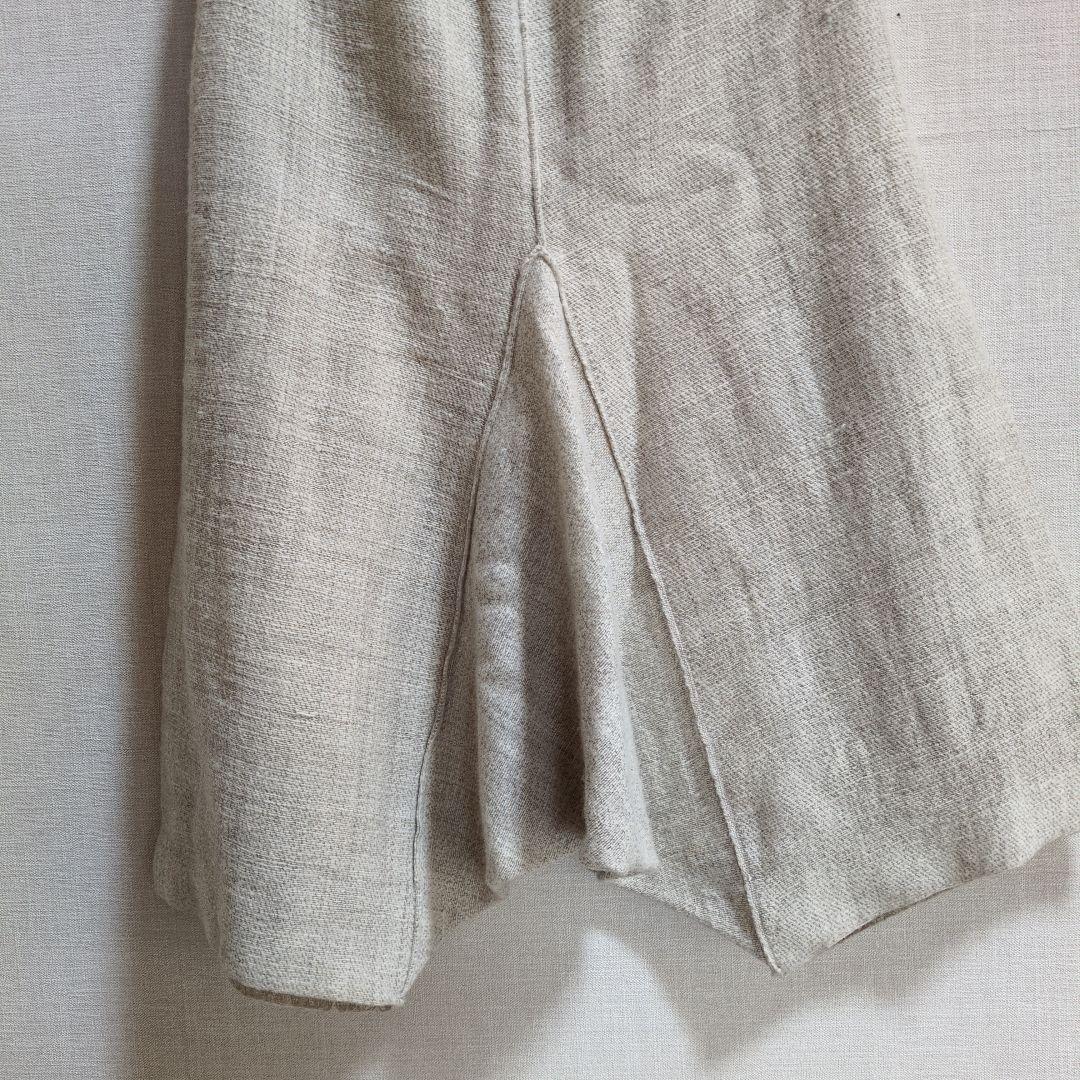 真木テキスタイルのヒマラヤウ一ルのパンツ