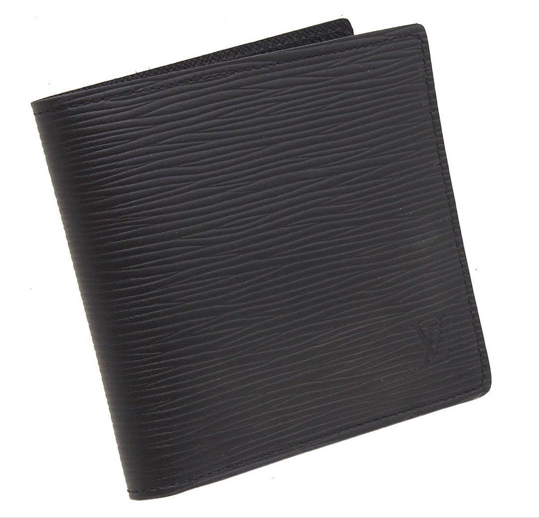 E2418 未使用!! ルイヴィトン エピ ポルトフォイユ・マルコ 二つ折財布