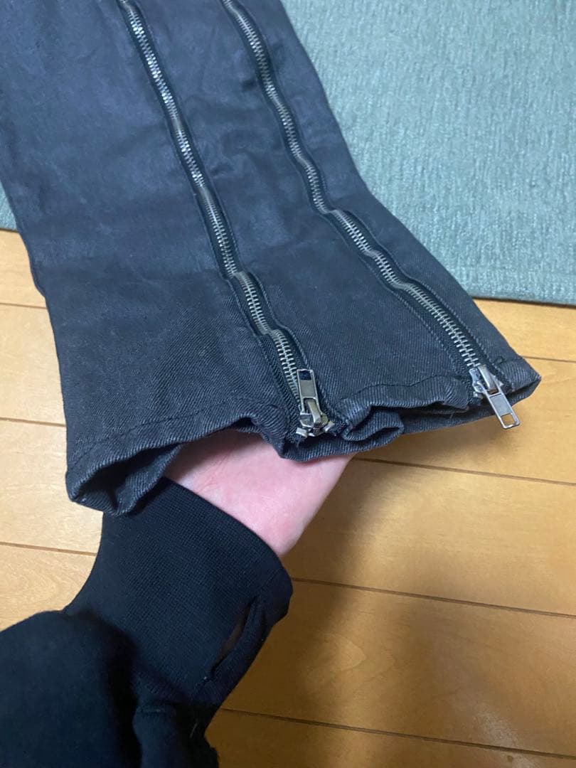 パンツ Rozen kreuz zip pants