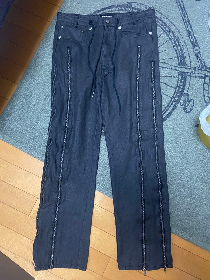 パンツ Rozen kreuz zip pants