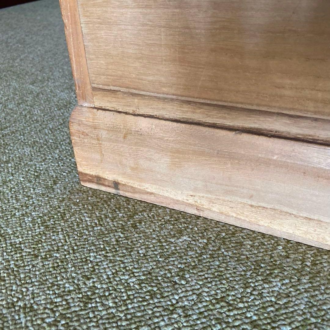 桐ダンス　桐箪笥　昭和　カバー付き　桐タンス