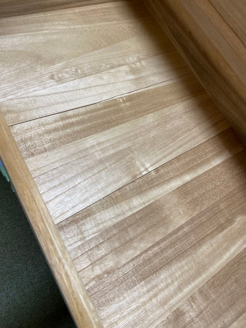 桐ダンス　桐箪笥　昭和　カバー付き　桐タンス