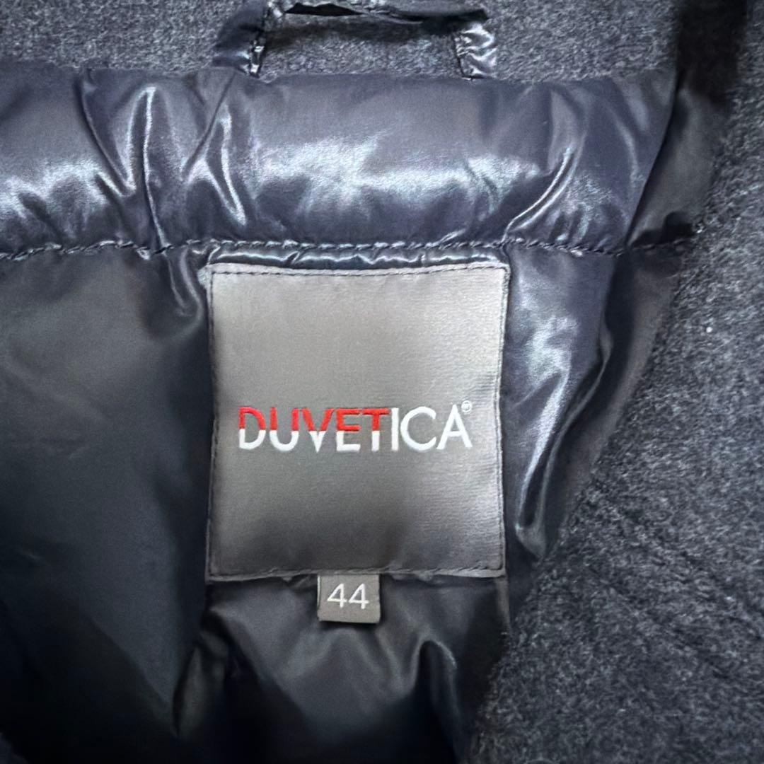 DUVETICA ダークグレー ダウンピーコート