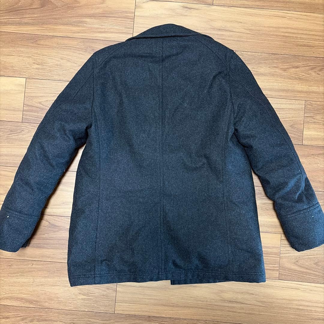 DUVETICA ダークグレー ダウンピーコート