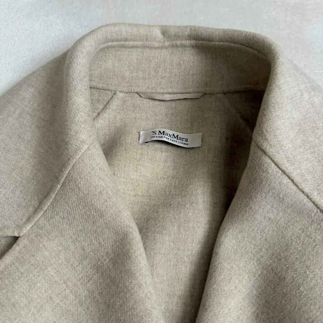 【極美品】S MAX MARA マニュエラコート クチートアマーノ 42