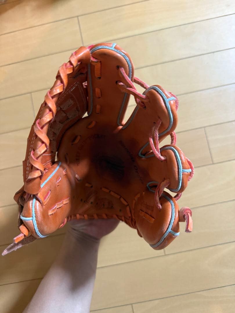 久保田スラッガー 軟式グローブ オレンジ　内野用　限定品