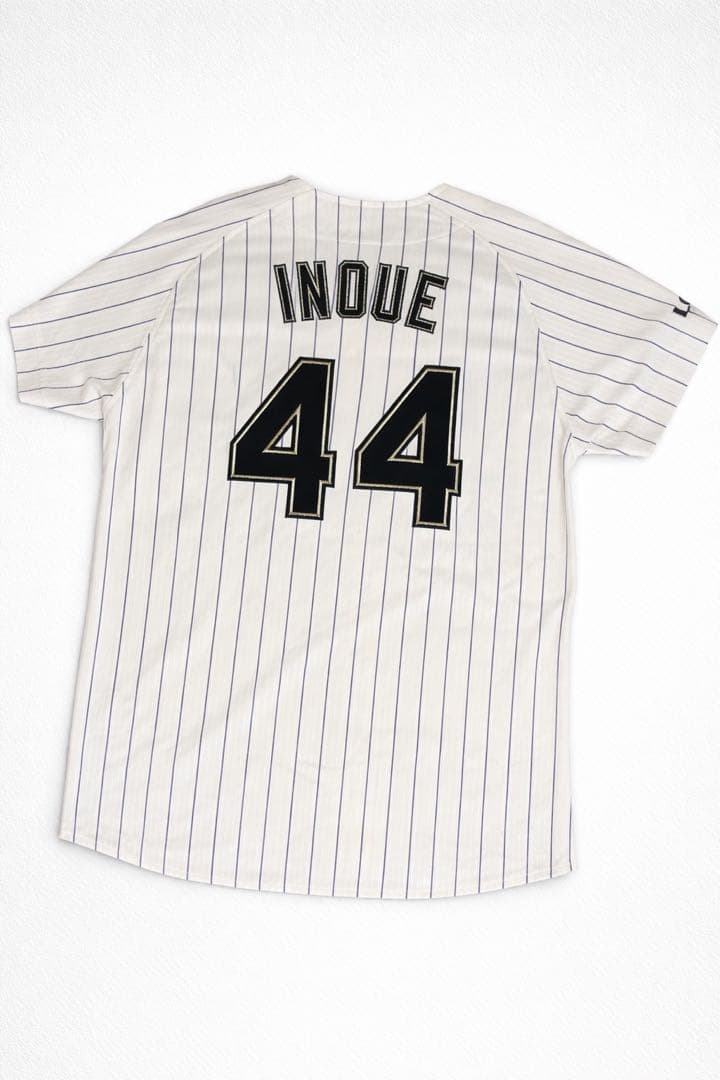 千葉ロッテマリーンズ 井上晴哉 44 ユニフォーム Majestic Lサイズ