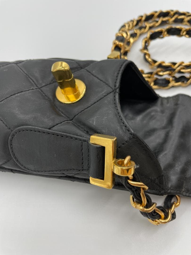 Chanel 折りたたみ傘 黒 晴雨兼用