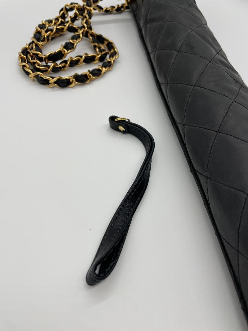 Chanel 折りたたみ傘 黒 晴雨兼用