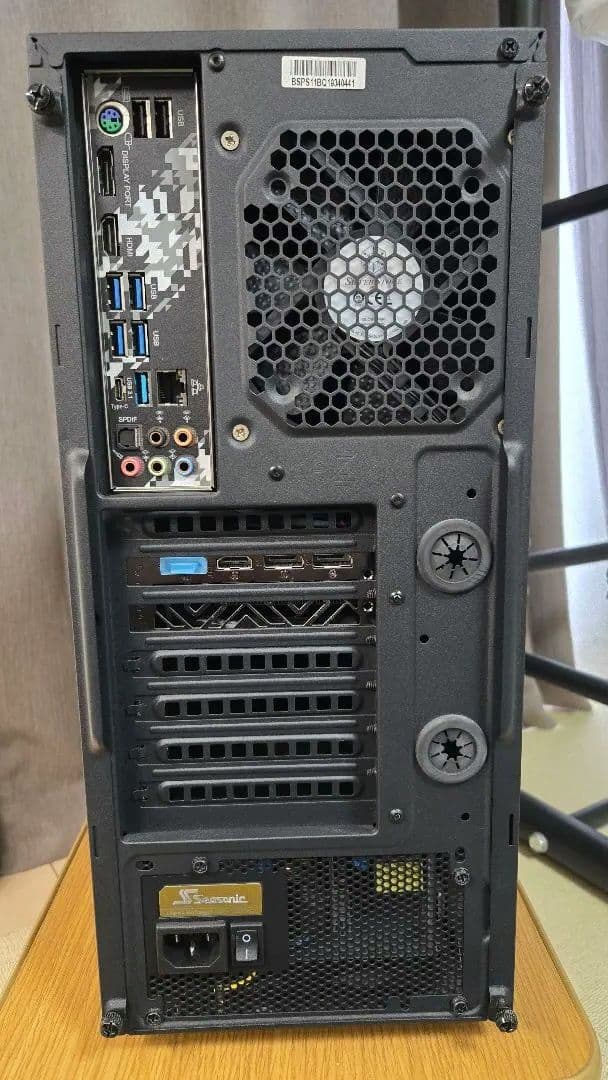 自作PC（SSD無し）Ryzen5 3600 RX5700 DDR4 16GB