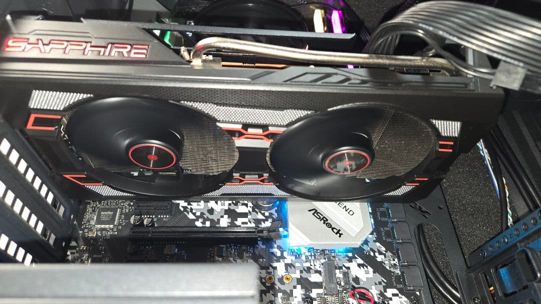 自作PC（SSD無し）Ryzen5 3600 RX5700 DDR4 16GB