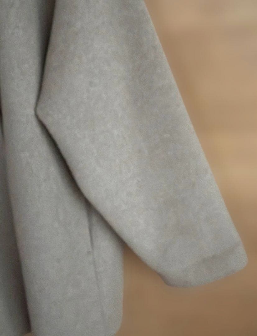 SLOBE IENA HAMILTON ダブルフェイスウールショートコート