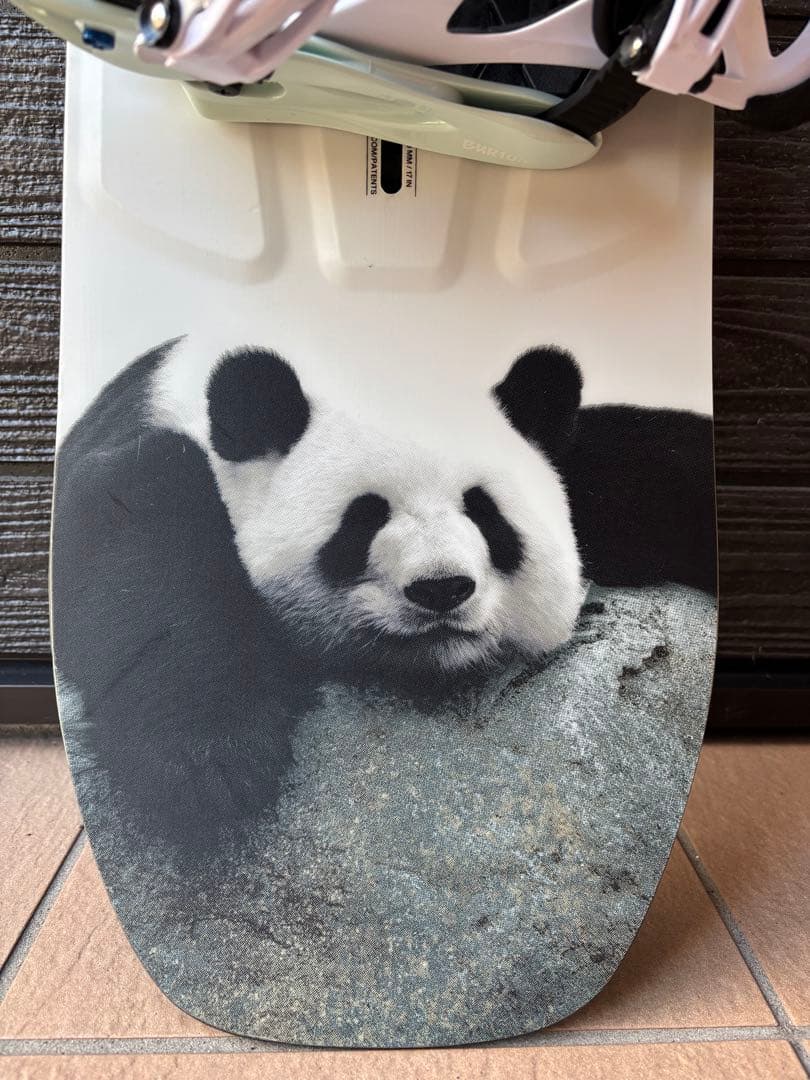 バートン BURTON 2点 セット スノーボード 板 ビンディング 美品