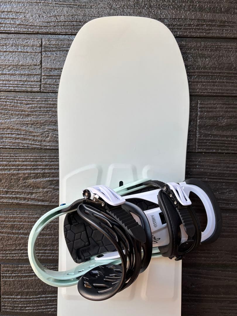 バートン BURTON 2点 セット スノーボード 板 ビンディング 美品