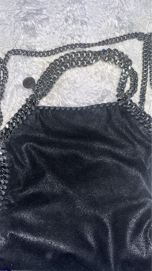 ファラベラ フォールドオーバー トートバッグ 黒