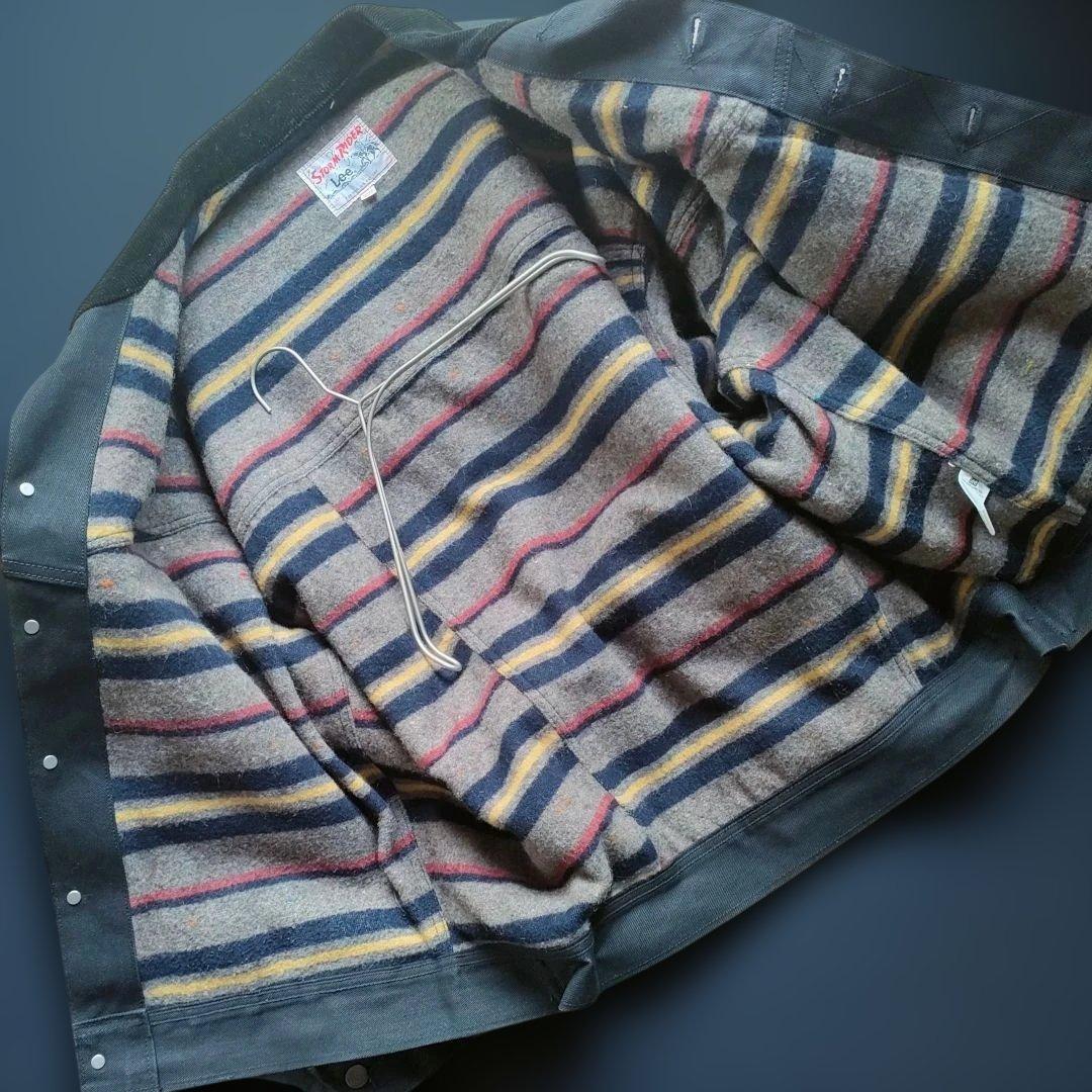 Lee Supersized Storm Rider デニムジャケット M 黒