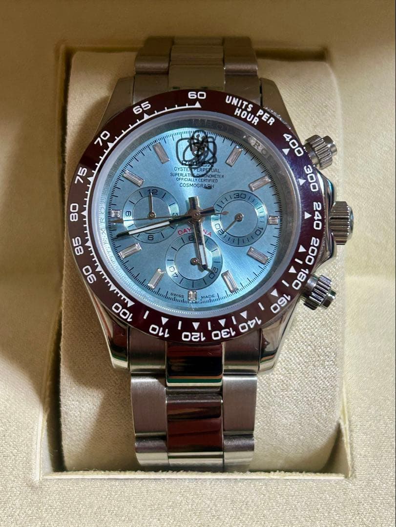 クロノグラフ自動巻き腕時計