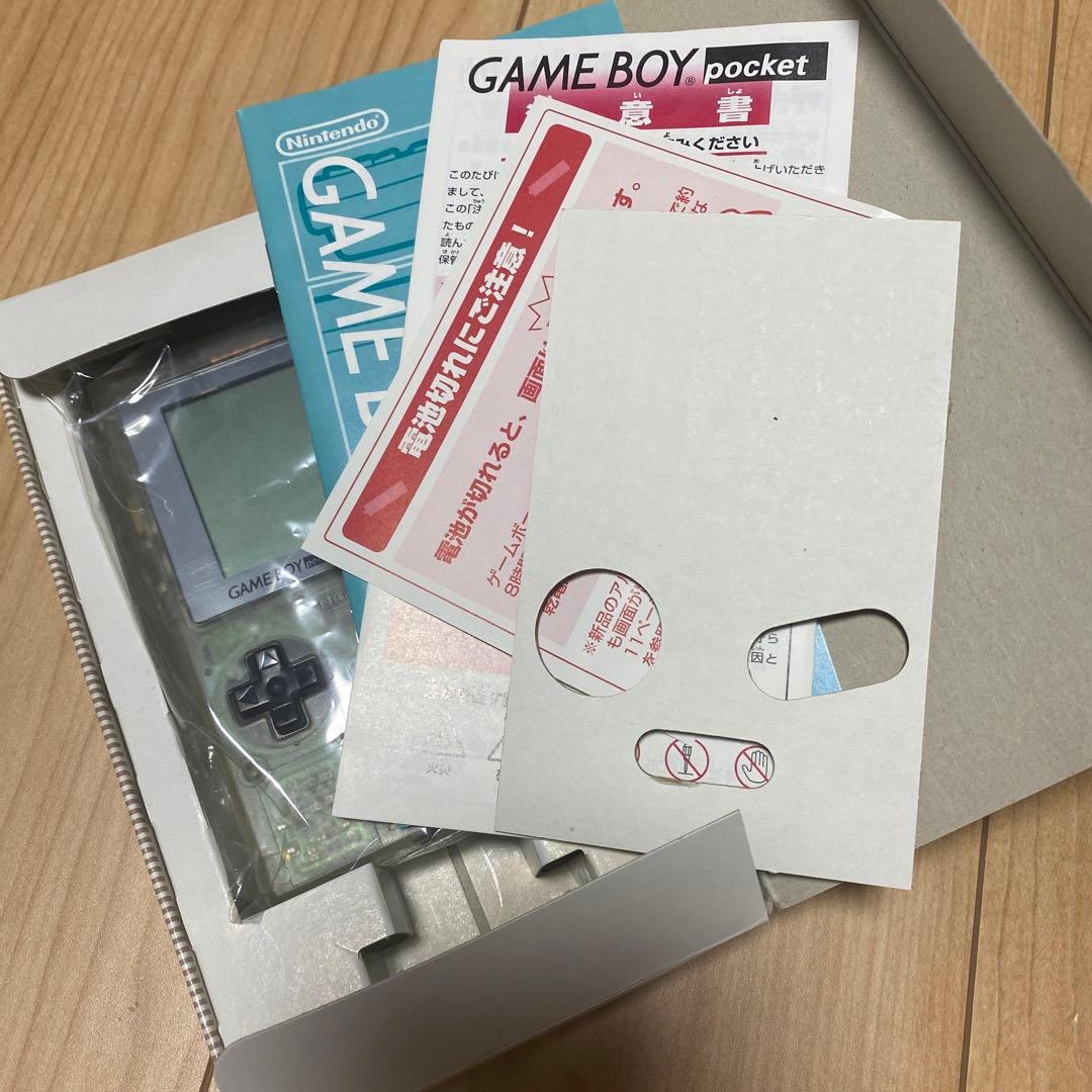 【画面傷なし美品】ゲームボーイポケット　ファミ通限定　スケルトン