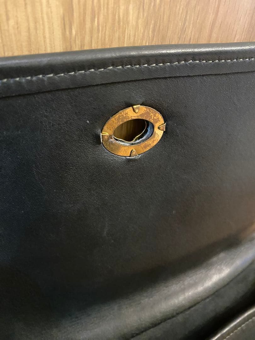 オールドコーチ Old COACH ダークグリーン ショルダー バッグ 80年代