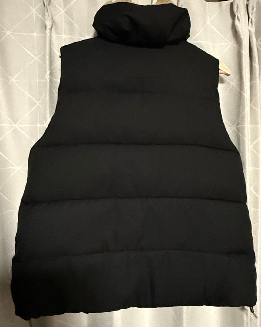 【新品未使用】BAYFLOW リバーシブルパファーベスト　ブラック×ベージュ M