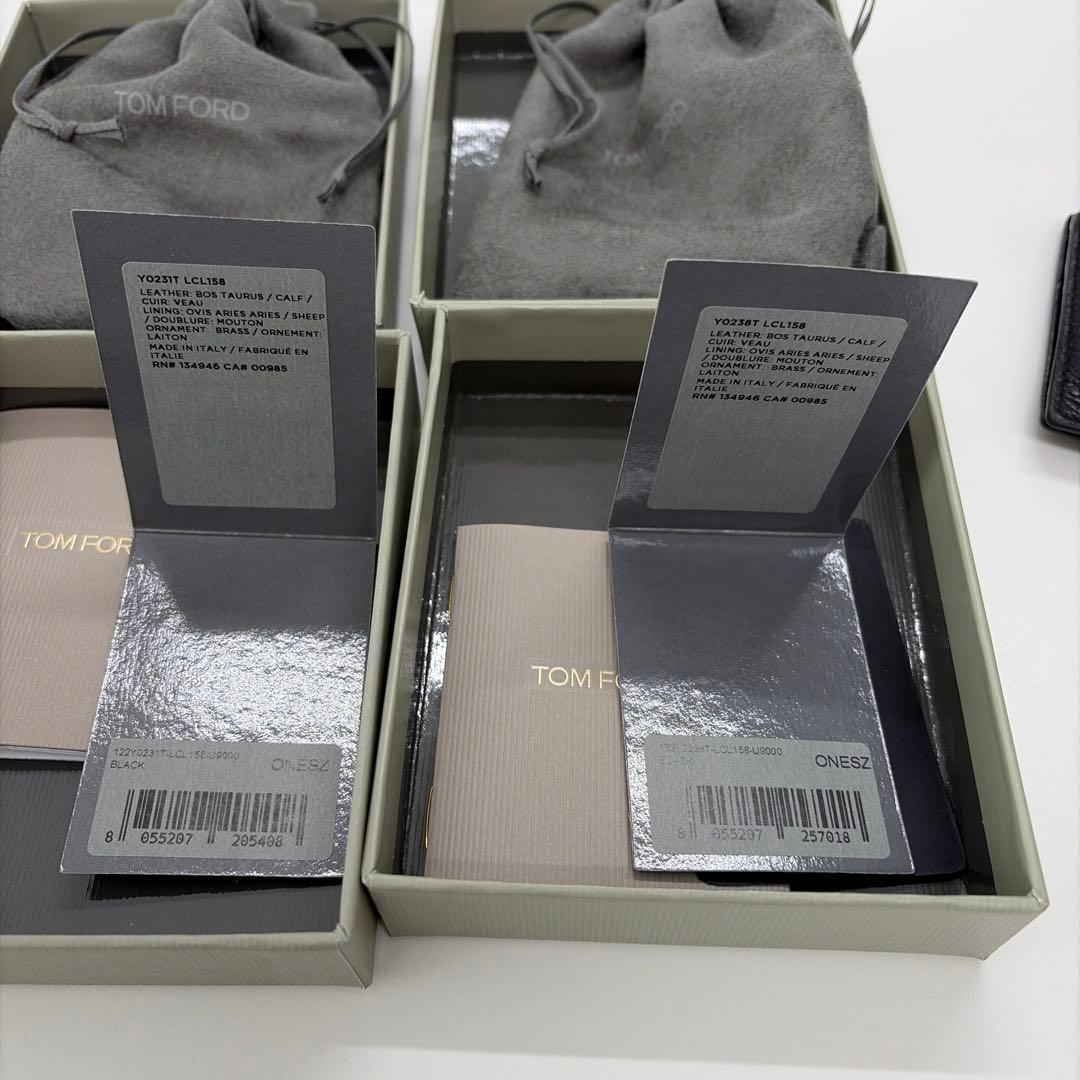 TOM FORD ブラック マネークリップ