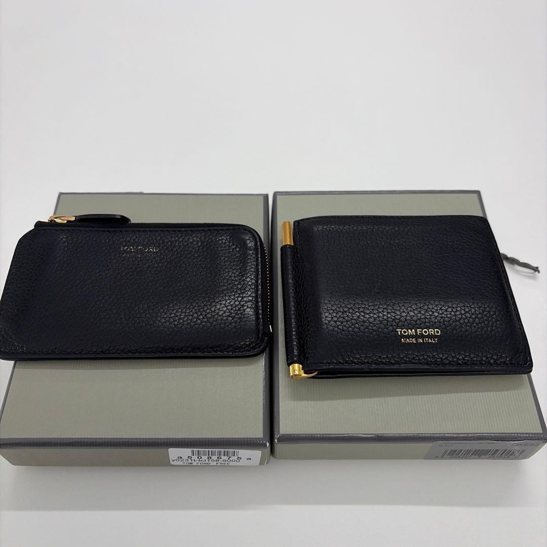 TOM FORD ブラック マネークリップ