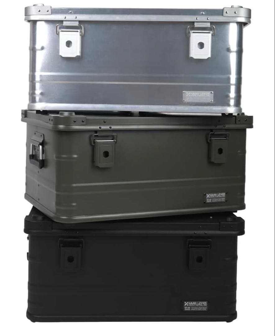 【美品】完売品！ CAMVIL 60L コンテナボックス テーブルパネル付