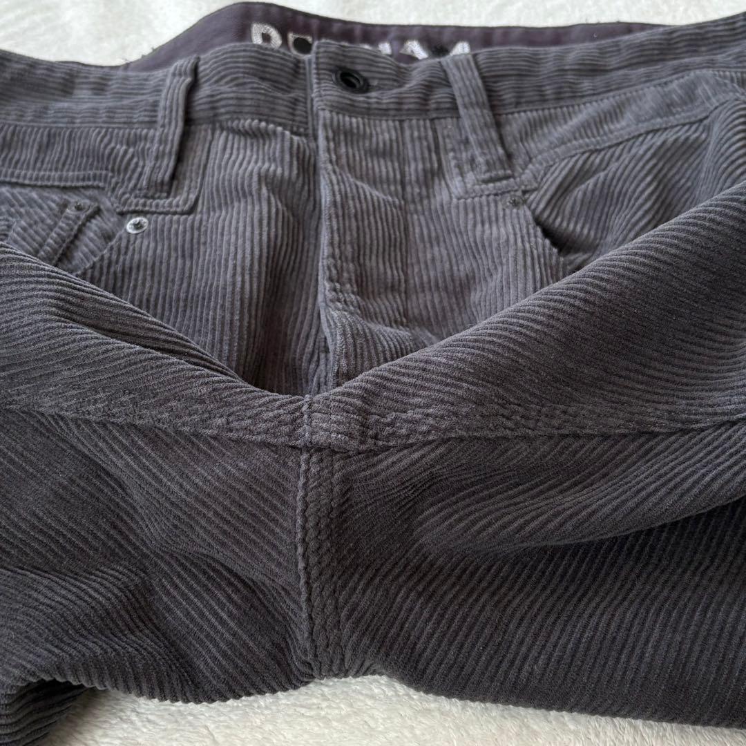 ケン！！DENHAM CROSSBACK WIDE CDコーデュロイパンツ