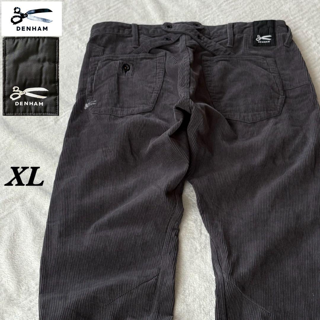 ケン！！DENHAM CROSSBACK WIDE CDコーデュロイパンツ