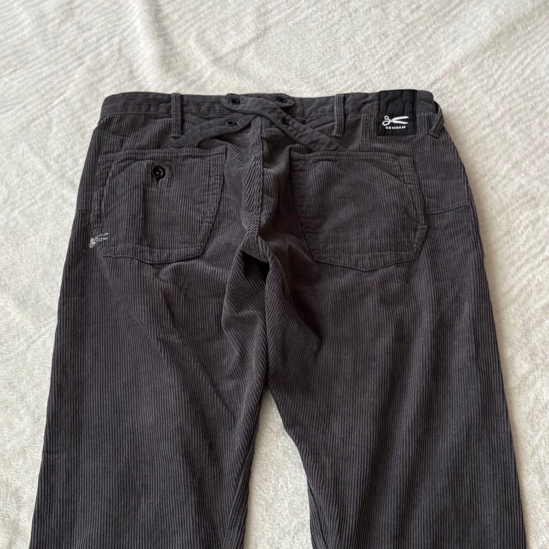 ケン！！DENHAM CROSSBACK WIDE CDコーデュロイパンツ