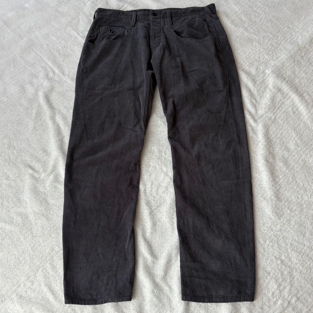 ケン！！DENHAM CROSSBACK WIDE CDコーデュロイパンツ