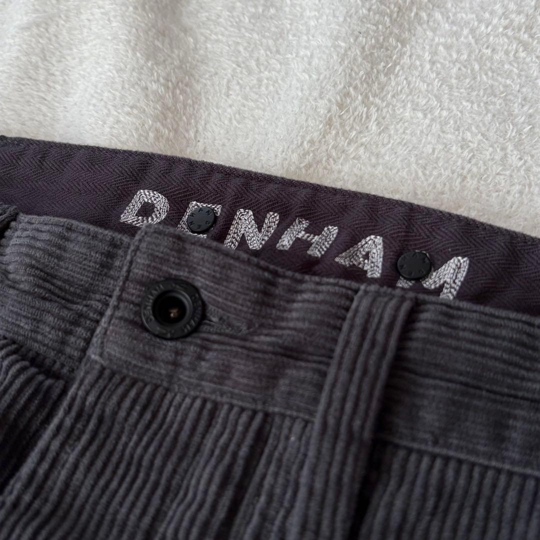 ケン！！DENHAM CROSSBACK WIDE CDコーデュロイパンツ