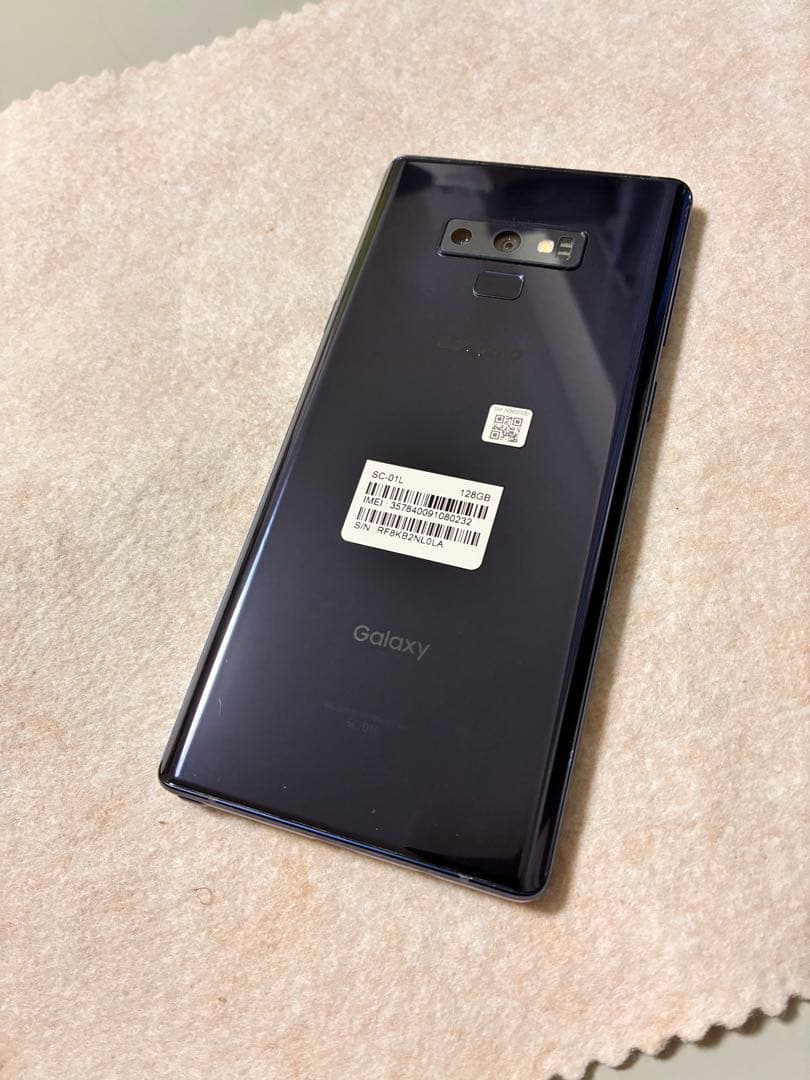 【美品】Galaxy Note9 SC-01L 6GB/128GB ケース付き