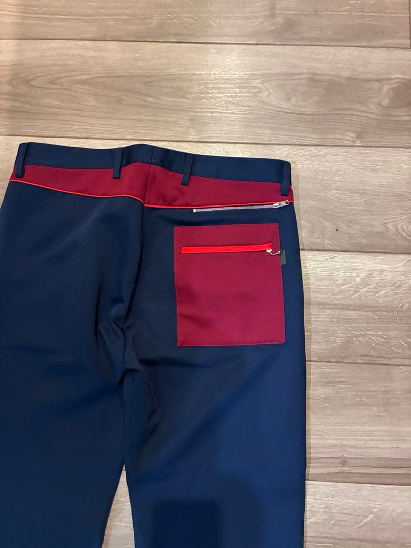 プラダ PRADA ネイビー　紺　スラックス　パンツ　サイズ50